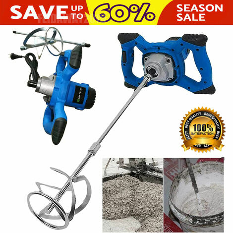 Electric Concrete Cement Mortar Trowel Handheld Drywall Sander 6 Variable Speed