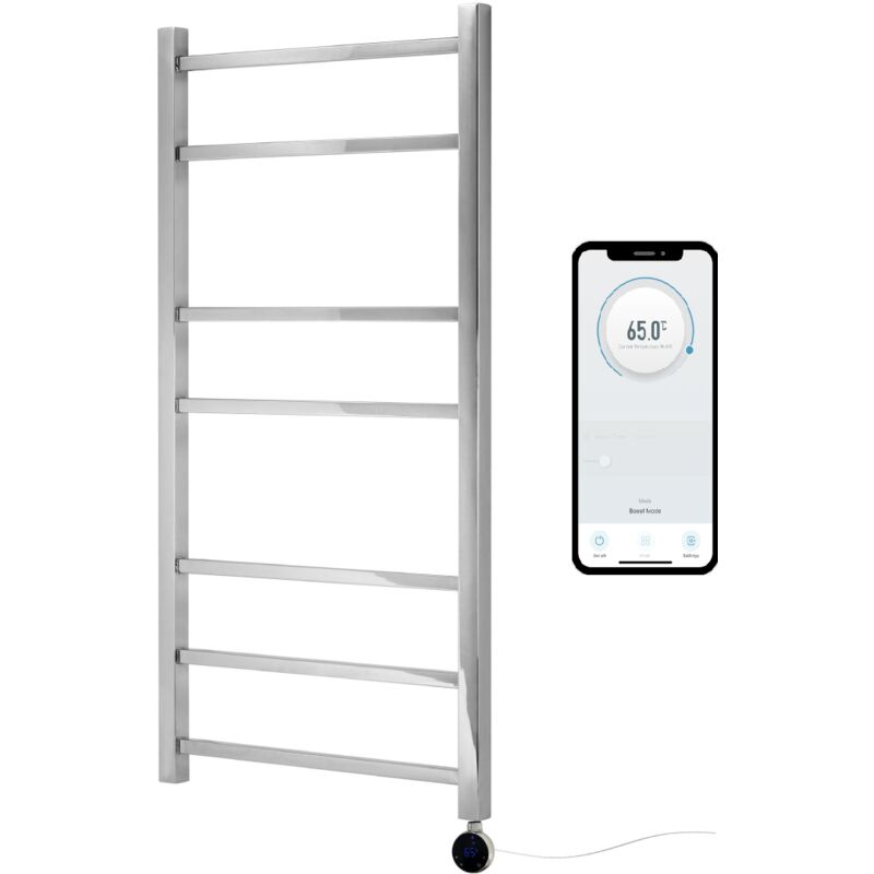 Image of Electric Cumbria Heated Towel Rail Smart&hellip;