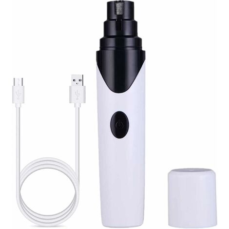 Electric Dog Nail File Claw Trimmer Rechargeable Dog Nail Clipper Silent Electric Dog Nail Clipper w