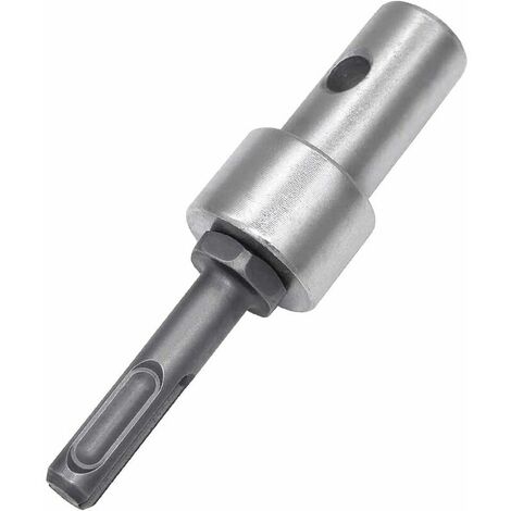 Electric Drill Adapter for Cordless Drill and Cordless Drill, SDS Plus to 0.5 Thread (M13 x 15mm) Round Shank for Impact Driver