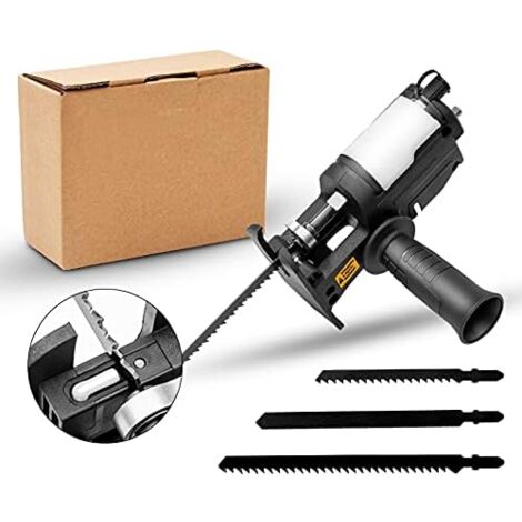 Electric Drill, Modified Electric Saw, Reciprocating Saw, Portable Cutting Tool for Home Use - Wood and Metal Cutting Accessories