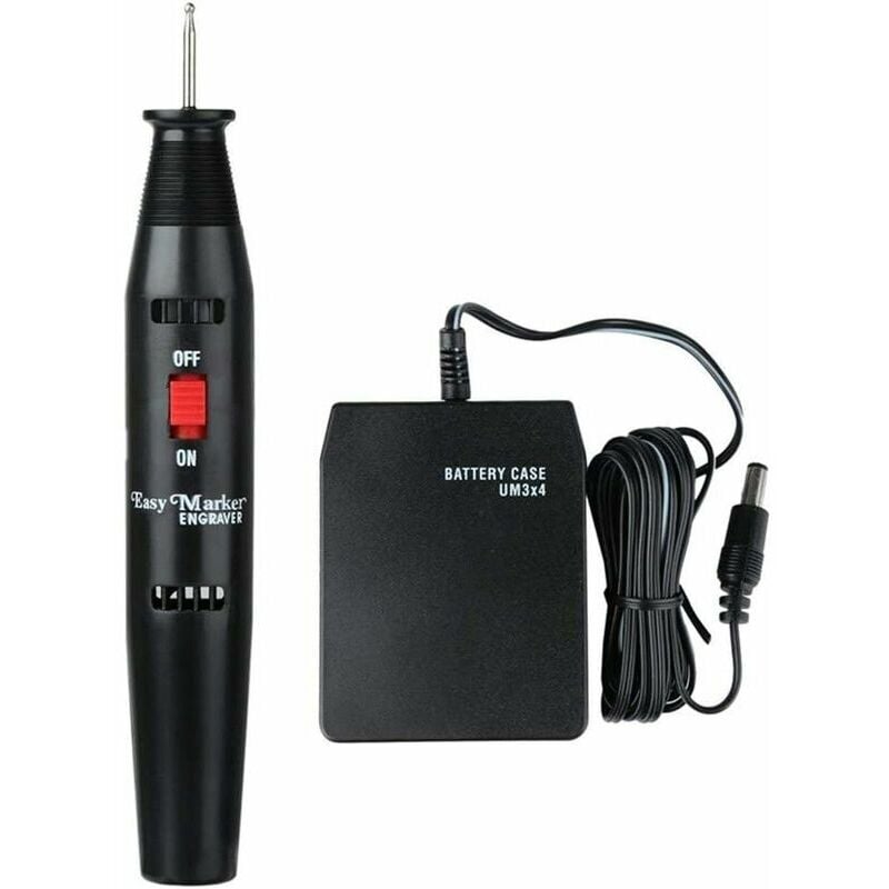 Electric Engraver Pen, diy Electric Engraving Engraver Pen Carve Tool for Office or Stationery Supplies, Jade Agate, Metal, Glass, Wood Carving