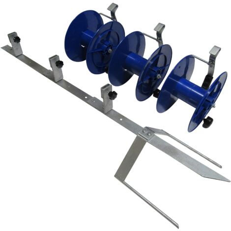 Electric Fence Corner Mounting Post 1.2M & 3x Standard Reels
