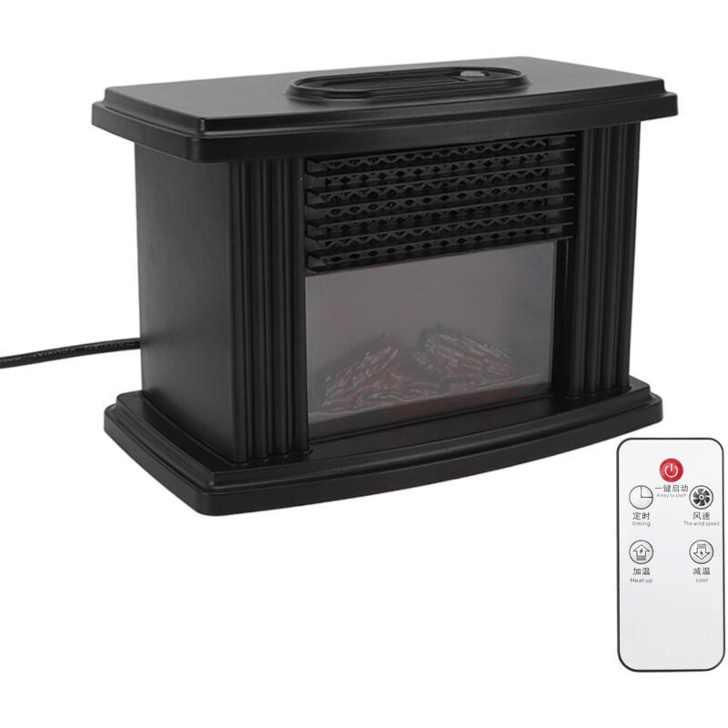 Image of Electric fireplace heater, small and mini,&hellip;
