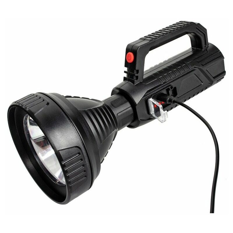 Electric Flashlight Ultra-Long Standby Powerful LED Flashlight T6 Lanterna USB Rechargeable Portable Searchlight Hunting and Fishing Light as Power