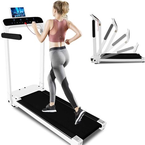 Electric Folding Treadmill With LED Touch Display