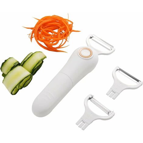 3-In-1Kitchen Peeler Slicer Fruit Vegetable Swivel Cutter Potato Peeling  Tool UK