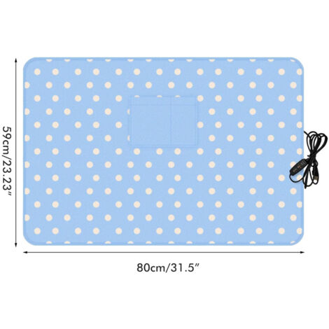 Electric Heated Blanket Up To 5 Hours Auto Off Timer Overheating Protection Machine Washable Blanket USB Car Electric Heated Throw Warmer Blanket for Home & Office
