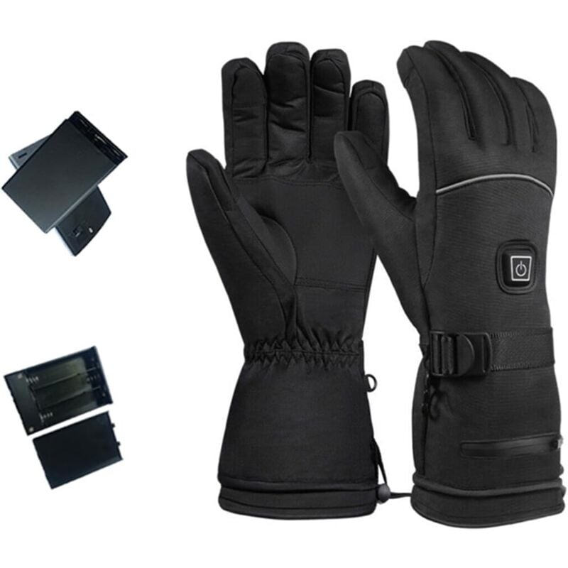 Electric Heated Gloves for Women Men, Touch Screen Heated Gloves, Winter Gloves for Skiing Cycling Hunting