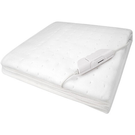 Electric Heated Mattress Topper 150x80cm with Automatic Shut-Off Thermal Blanket Adjustable Mattress Warmer with 3 Temperature Levels