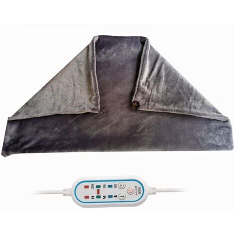 HÉLOISE Electric Heated Throw, USB Electric Heated Blankets, Shawl Button Design, Electric Blanket, Soft Heated Blanket for Home Office and Car