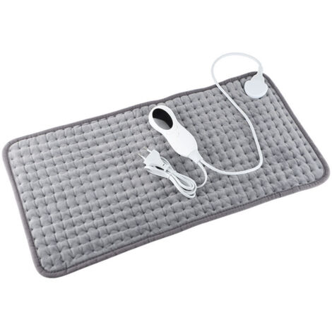 Electric Heating Blanket, Electric Heating Blanket with Temperature Control, 10 Speed Settings, Winter Pad, Small Electric Heating Blanket, Heating Pad for Waist and Abdomen, 30 x 60 cm