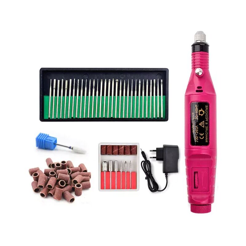 Electric Manicure Machine With Ceramic Nail Drill