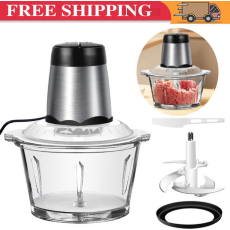 Electric Meat Grinder Mincer Mixer Blender Food Vegetable Fruit Chopper Sharp
