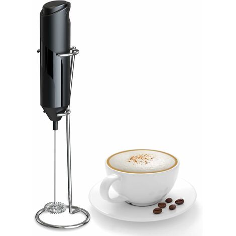 1pc Handheld Milk Frother, Battery-free - Portable Drink Mixer Whisk For  Latte, Cappuccino, Frappe, Matcha, Hot Chocolate