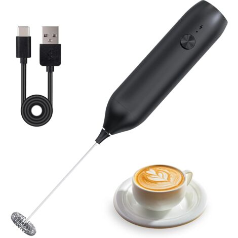Electric Milk Frother, Milk Frother Mixer, Electric Whisk, Milk Frother