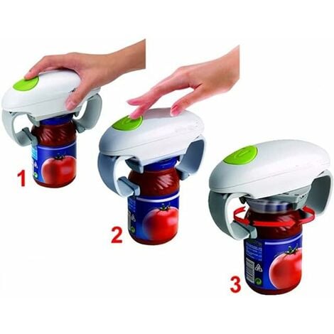 Electric opener, automatic button opener with an adjustable size, suitable for families against arthritis and housewives