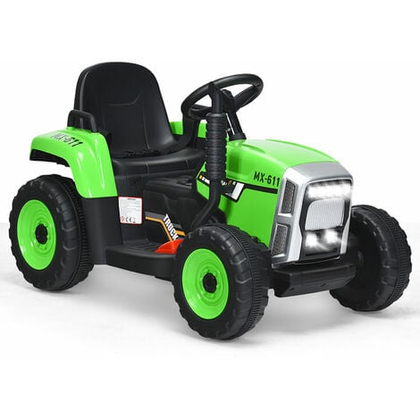 main image of "Electric Ride on Car w/ Detachable Trailor Children Ride on Truck Toys Gifts"
