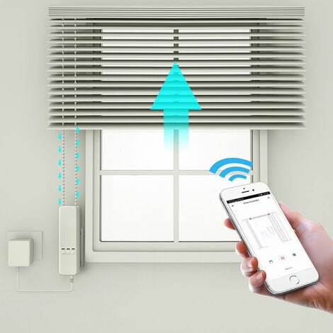 DEWDAT Electric Roller Blind Motor, Smart Home Devices, Wireless bi-Direction Technology APP Control, Shade Motor, Smart Motorized Electric Curtain Motor