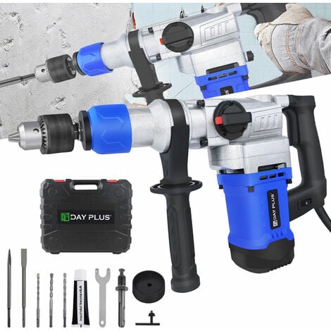 Electric Rotary Jack Hammer Drill Demolition Breaker SDS Plus Chisel Heavy Duty