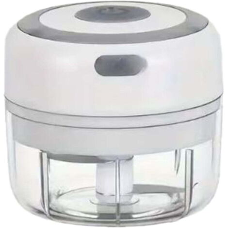 Electric Spice Grinder - High-efficiency 3.4 oz large capacity grinder for fresh and dried spices, portable USB rechargeable, transparent grinding chamber, suitable for fruits, spices, garlic, and mea