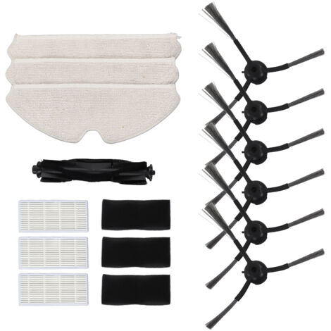 Electric Sweeper Replacement Accessories Kit Complete Attachments Set for Uoni V980plus