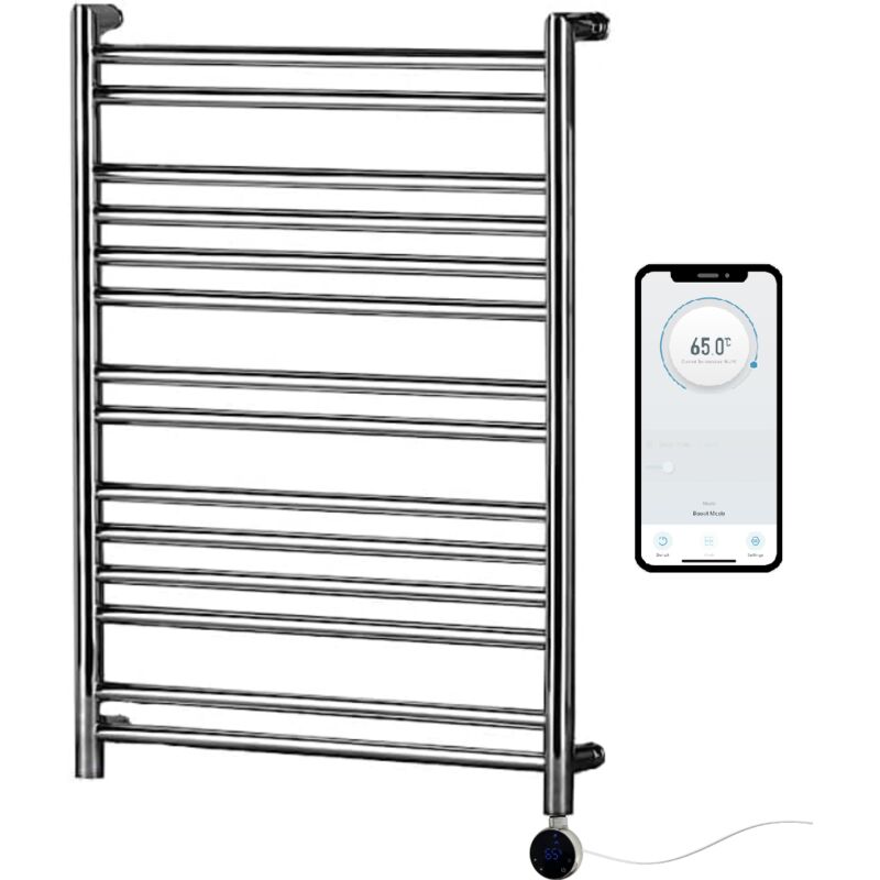 Image of Electric Tokyo Heated Towel Rail Smart&hellip;