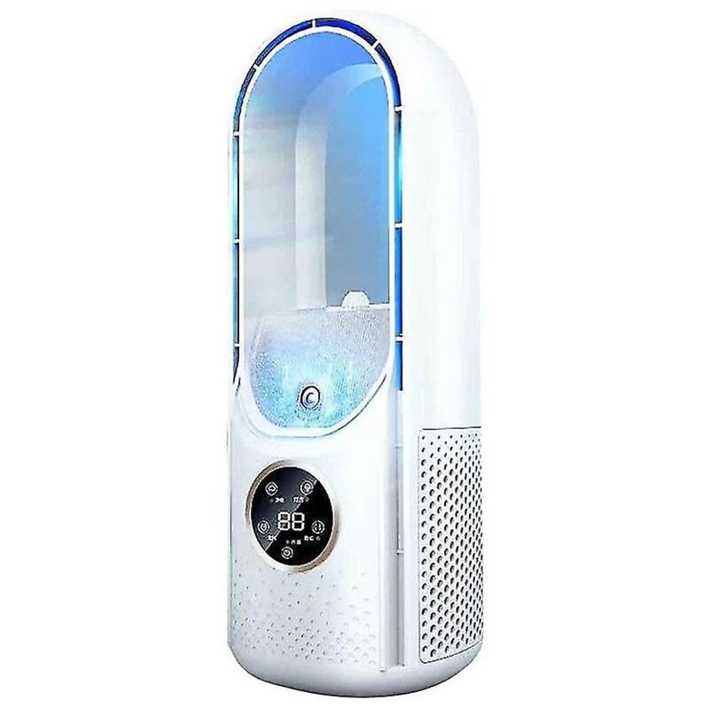 Ventilateur électrique sans feuilles multifonctionnel usb Ventilateur d'humidification de bureau domestique Climatiseur de synchronisation