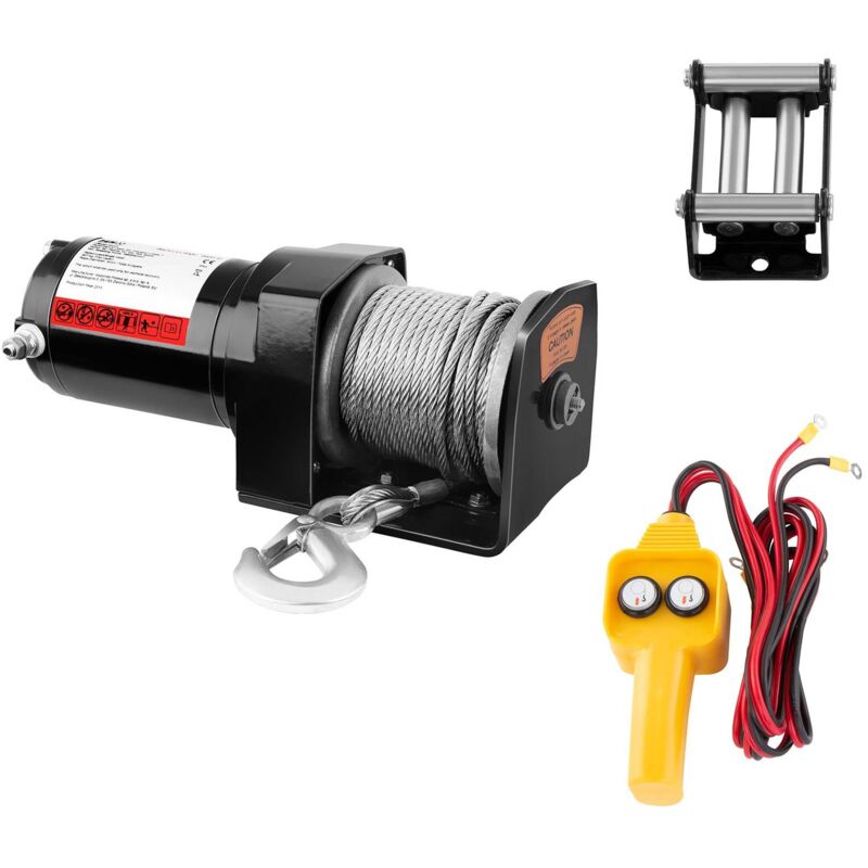 MSW - Electric Winch Motor Winch Pulley Rope Pulley Professional Vehicle Puller