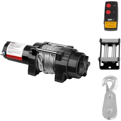 MSW Electric Winch Motor Winch Pulley Rope Pulley Professional Vehicle Puller