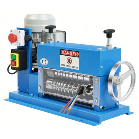 Electric Wire Stripping Machine Cable Stripper 1.5mm-38mm Copper Recycle Tool UK