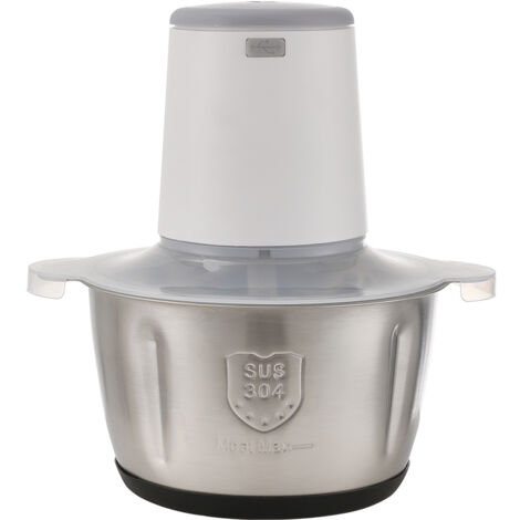 Electric Wireless 2L Stainless Steel Kitchen Meat Mincer