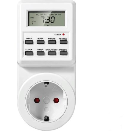 Electrical and digital socket programmer, programmable socket with change and repeat cycle, countdown timer socket, programmable timer socket with LCD, save electricity