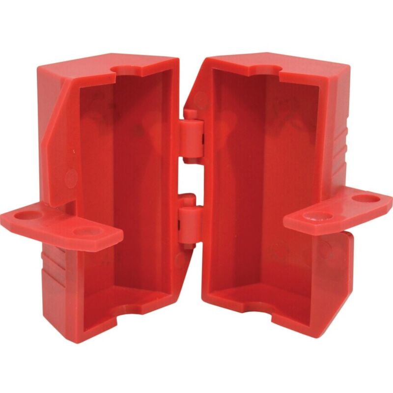 Matlock - Small Electrical Plug Lockout - Red