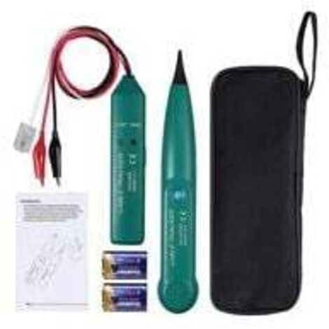 Electrical Wire Detector, Electrical Wire Detector, MS6812 Wire Detector, Multifunctional Circuit Tester, Telephone Wire Tester for Line Detection MUMU
