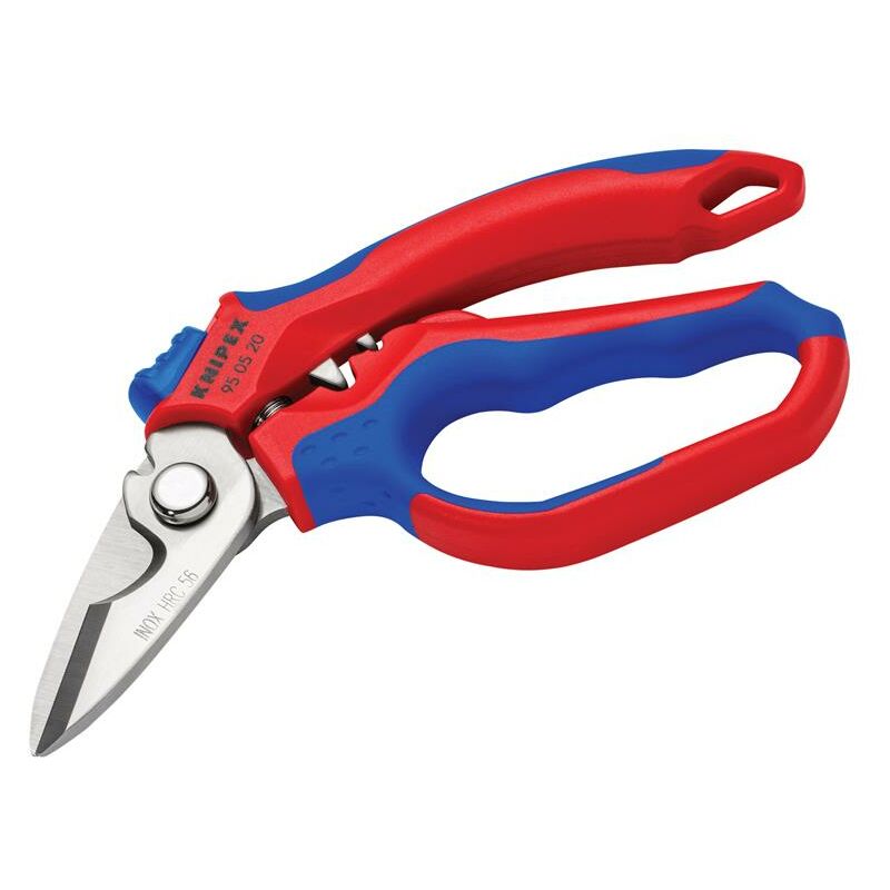 Knipex - 95 05 20 sb Angled Electricians Shears 160mm KPX950520