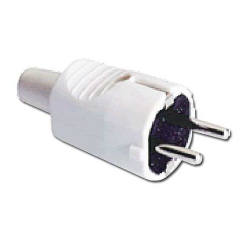 

electricidad clavija bipolar con tt pvc blanca blist 12010-50306 - Mibricotienda