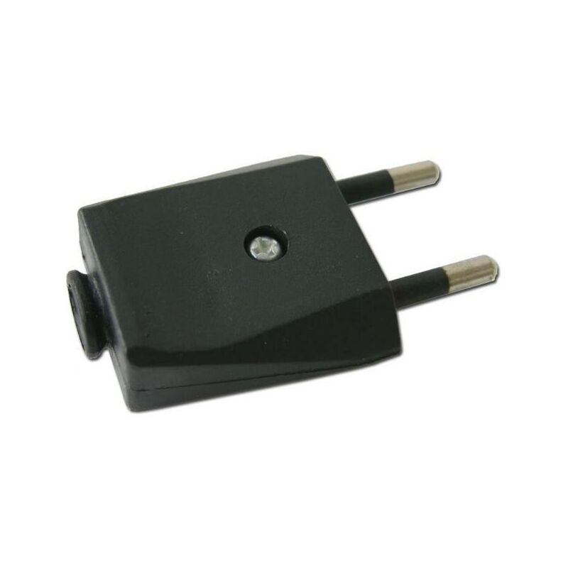 

electricidad clavija bipolar negra blister 10-250v 11007-50503 - Mibricotienda