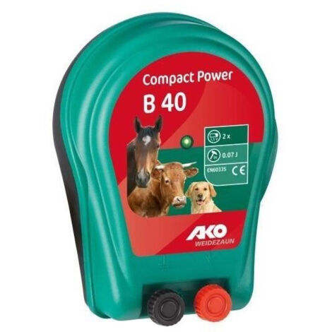Electrificador - KERBL - Power Compacto B40 - Con pilas - Homologado
