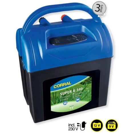 ÉLECTRIFICATEUR À BATTERIE CORRAL SUPER B340