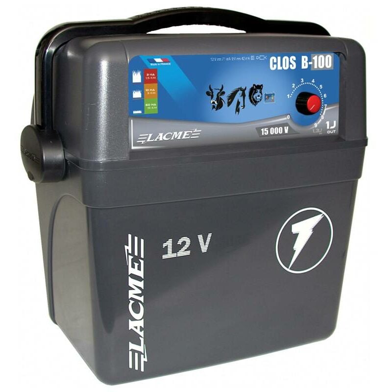Lacme - Electrificateur accu Clos B100 Lacmé