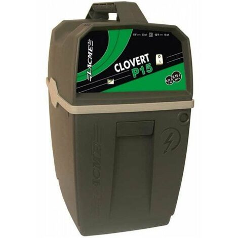 Electrificateur Clovert P15, Pile 9v Ou Batterie 12v
