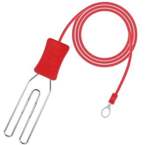 Électrificateur de noyau de plomb de clôture électrique de coeur, clôture électrique solaire, le connecteur de fil n'est pas facile à casser, durable et résistant, peut améliorer la sécurité de la cou