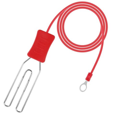 Électrificateur de noyau de plomb de clôture électrique de coeur, clôture électrique solaire, le connecteur de fil n'est pas facile à casser, durable et résistant, peut améliorer la sécurité de la cou