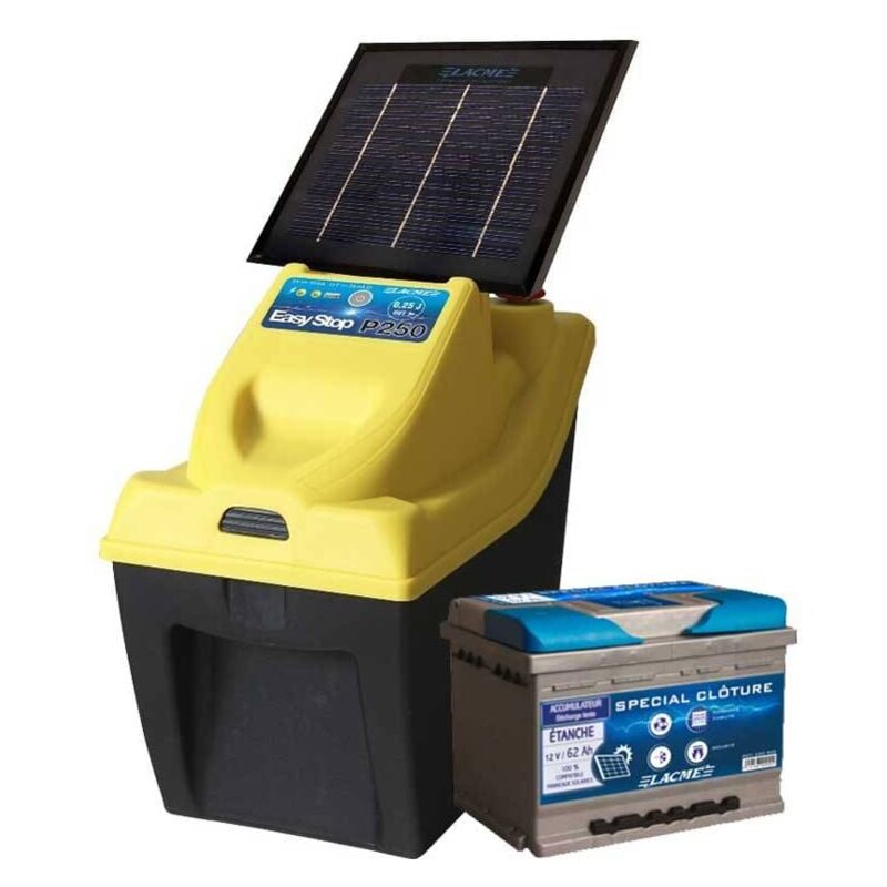 Lacme - Electrificateur pile/solaire Easy Solaire Lacmé