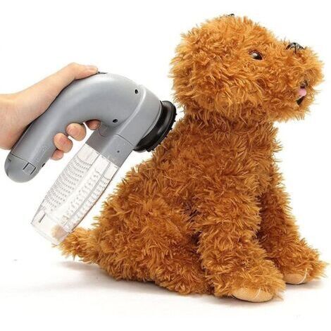 Électrique chat chien animal de compagnie aspirateur fourrure nettoyant épilateur chiot tondeuse chat outil de toilettage animaux chiens beauté chien accessoires Durable et utile-Ensoleillé