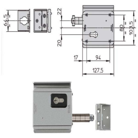 Electro cerradura App.Ferro V09 7905 Viro