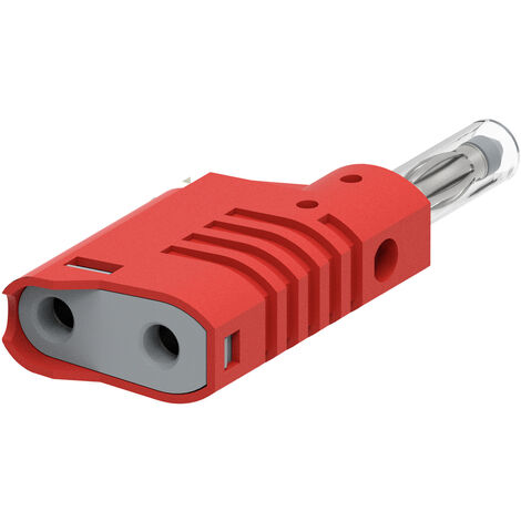 Electro PJP 1089-CD1-R Bananenstecker Stecker, gerade Stift-Ø: 4 mm Rot 1 St.