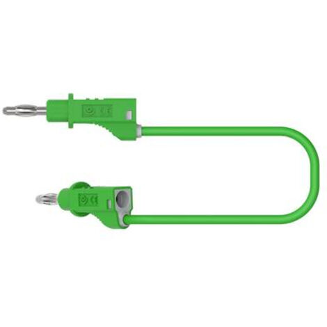 Electro PJP  2117-CD1-200V Cavo di misura [Spina a banana - Spina a banana] 2.00 m Verde 1 pz.