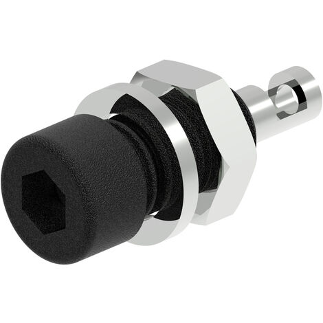 Electro PJP 224-M5-C-CD1-N Laborbuchse  Stift-Ø: 2 mm Schwarz 1 St.